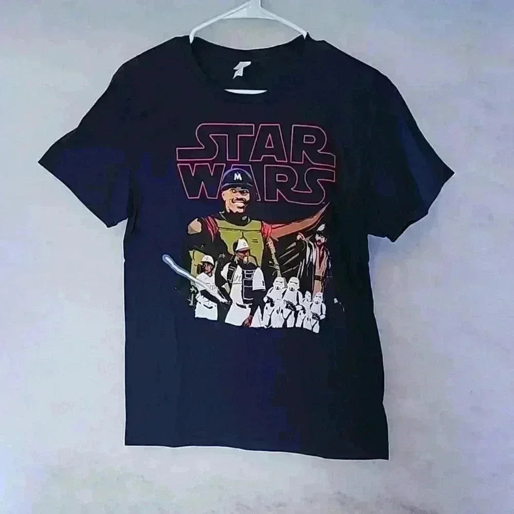Minnesota Twins Star Wars Night 8/18/23 Stadium Give Away T-Shirt‎ Unisex Medium